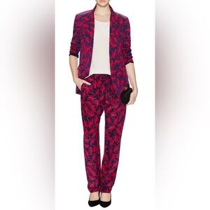 Diane Von Furstenberg 100% Silk Pants